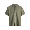 12288594 JJEBREEZE LINEN BLEND RESORT SHIRT SS SN