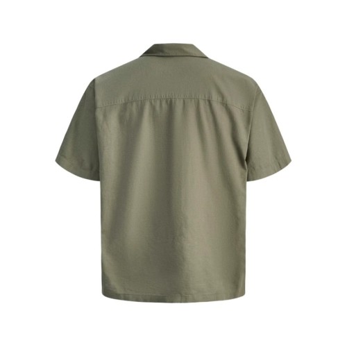 12288594 JJEBREEZE LINEN BLEND RESORT SHIRT SS SN
