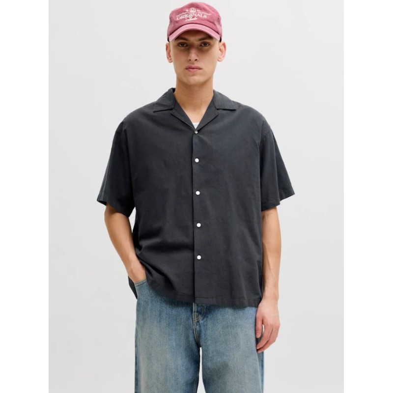 12288852 JJEJEFF RESORT SOLID SHIRT SS SN
