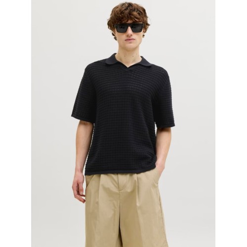 12291422 JORNANTUCKET KNIT SPLIT NECK POLO
