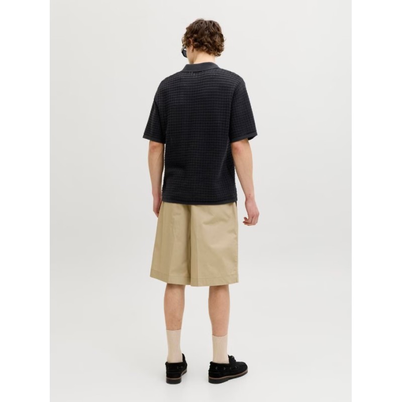 12291422 JORNANTUCKET KNIT SPLIT NECK POLO