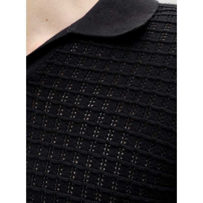 12291422 JORNANTUCKET KNIT SPLIT NECK POLO