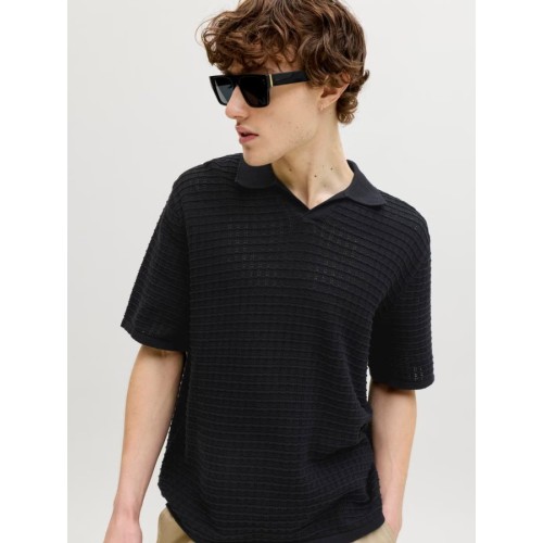 12291422 JORNANTUCKET KNIT SPLIT NECK POLO