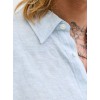 12293563 JPRBLALAWRENCE LINEN LS SHIRT SN