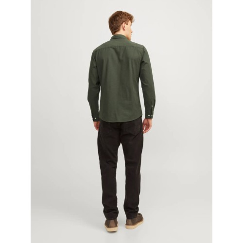 12182486 JJEOXFORD SHIRT L/S S21 NOOS