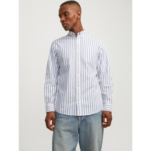 12182486 JJEOXFORD SHIRT L/S S21 NOOS