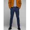 12150148 CHINOS JAC K& JONES ΜΠΛΕ
