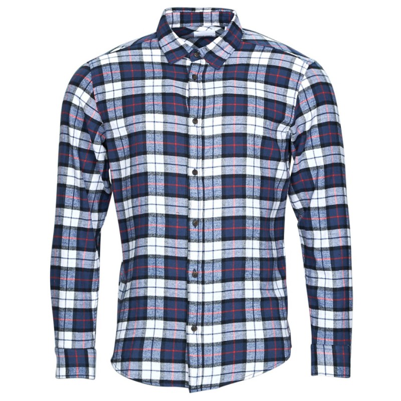 12212591 JJPLAIN AUTUMN CHECK SHIRT
