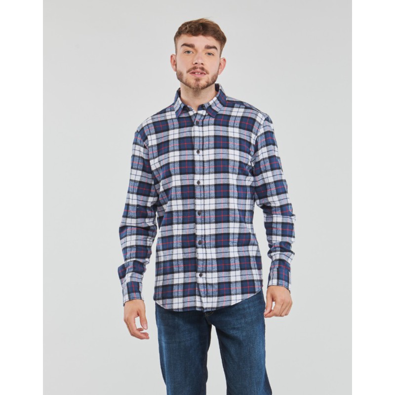 12212591 JJPLAIN AUTUMN CHECK SHIRT
