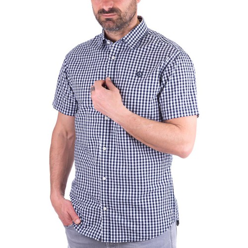 12154072 JCOACTON POPLIN SHIRT SS PLAIN