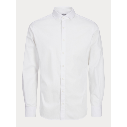 12269856 JPRBLAJAXON STRETCH SHIRT L/S NOOS