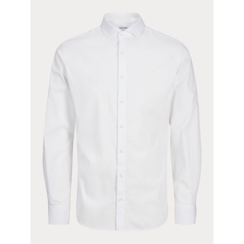 12269856 JPRBLAJAXON STRETCH SHIRT L/S NOOS