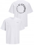 12269358 JJCRINKLE TEE SS CREW NECK WHITE