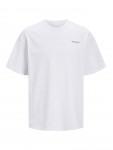 12269358 JJCRINKLE TEE SS CREW NECK WHITE
