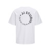 12269358 JJCRINKLE TEE SS CREW NECK WHITE