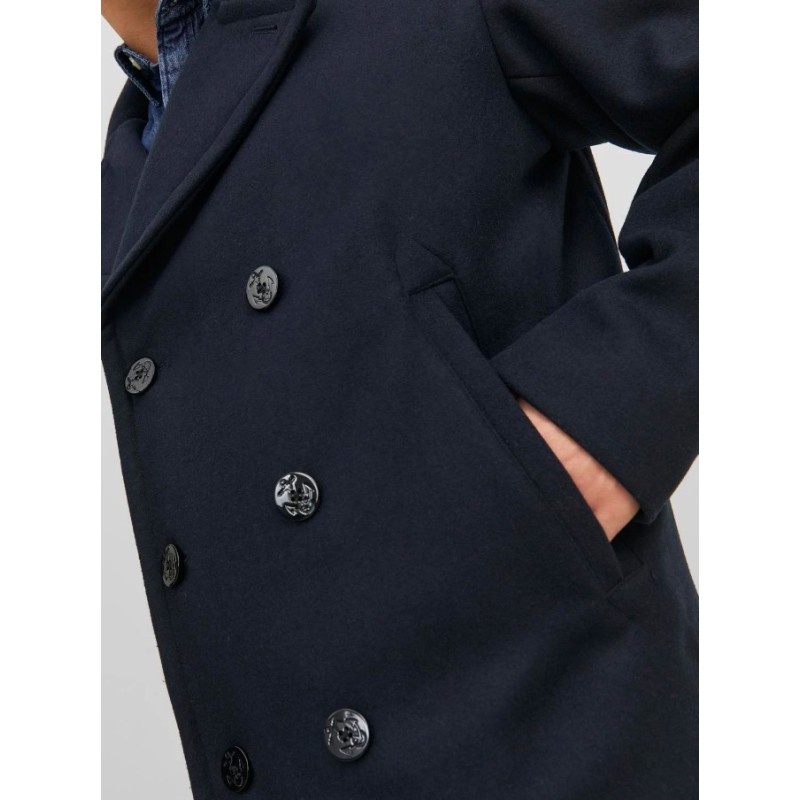 12239479 JPRBLUCAPTAIN WOOL PEACOAT