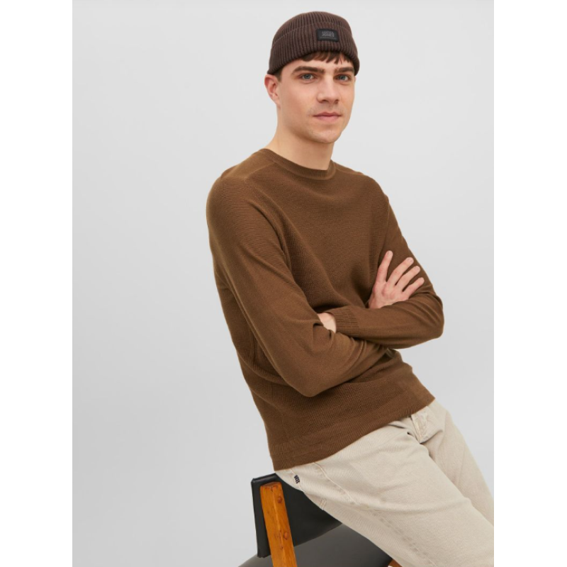 12240711 JPRBLAANDERSON KNIT STRUCTURE CREW NE