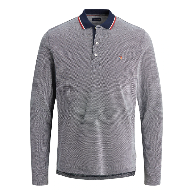12174038 JPRBLUWIN POLO LS GREY