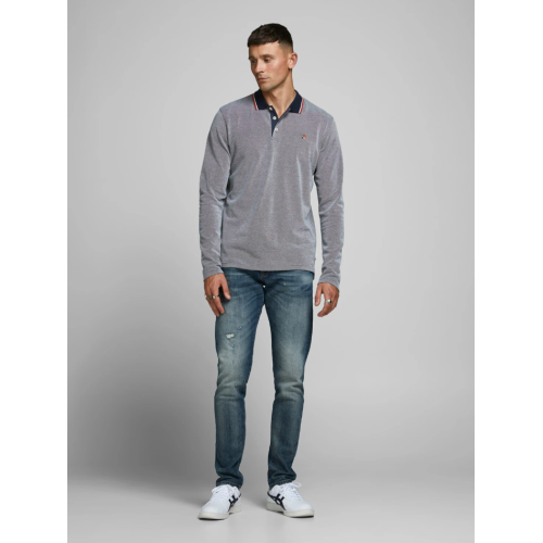 12174038 JPRBLUWIN POLO LS GREY