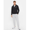 12236166 JJJAKE SWEAT ZIP HIGH NECK BLACK