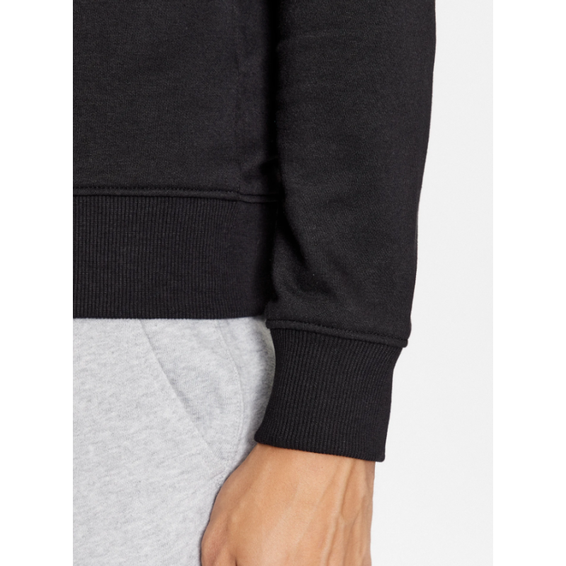 12236166 JJJAKE SWEAT ZIP HIGH NECK BLACK