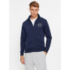 12236166 JJJAKE SWEAT ZIP HIGH NECK BLUE