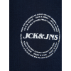 12236166 JJJAKE SWEAT ZIP HIGH NECK BLUE