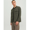 12239329 JORMELANGE OVERSHIRT LS KHAKI