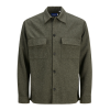 12239329 JORMELANGE OVERSHIRT LS KHAKI