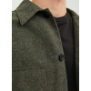 12239329 JORMELANGE OVERSHIRT LS KHAKI