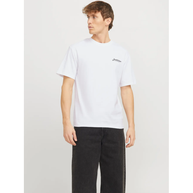 12275012 JJBEAU TEE SS FRONTPRINT CREW NECK LN