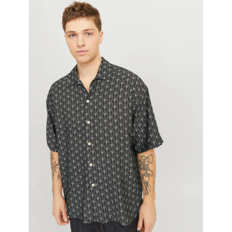 12271103 JORMARSHALL ISLINGTON AOP SHIRT SS NN