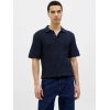 12274685 JPRCCJOEL KNIT POLO SS SN BLUE