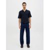 12274685 JPRCCJOEL KNIT POLO SS SN BLUE