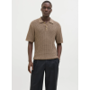 12274685 JPRCCJOEL KNIT POLO SS SN BEIGE