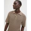 12274685 JPRCCJOEL KNIT POLO SS SN BEIGE