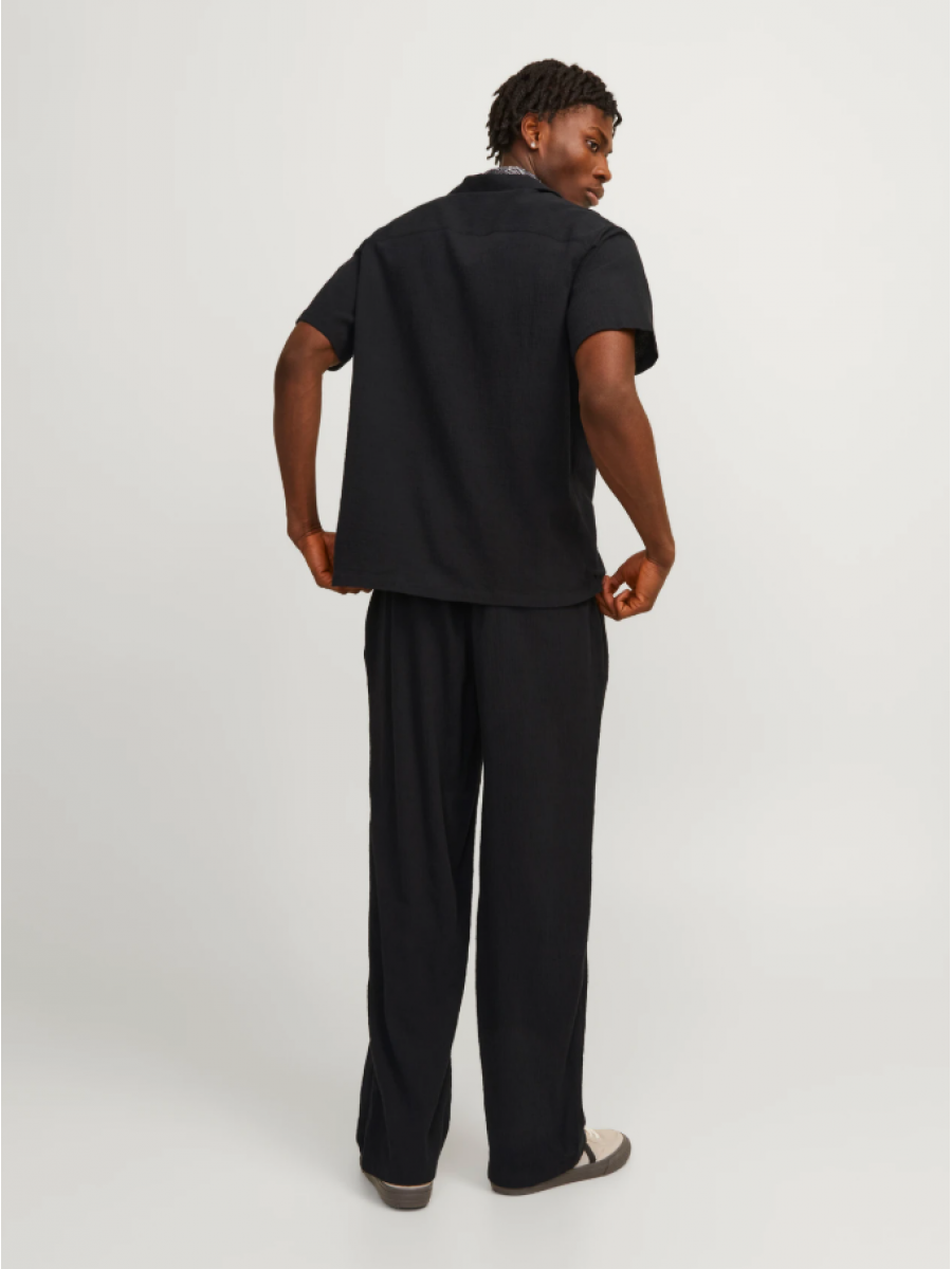 12255781 JORLUKE CRINKLE RESORT SHIRT SS SN