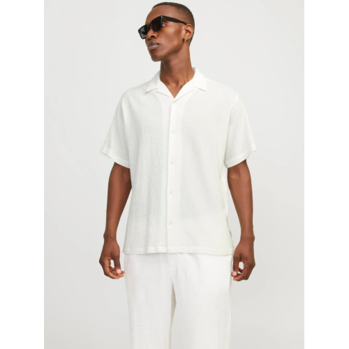 12255781 JORLUKE CRINKLE RESORT SHIRT SS SN