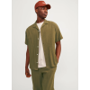 12255781 JORLUKE CRINKLE RESORT SHIRT SS SN