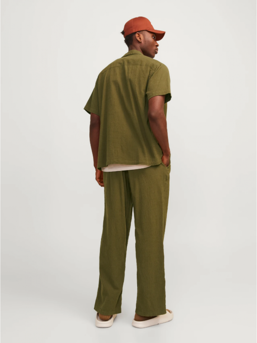 12255781 JORLUKE CRINKLE RESORT SHIRT SS SN