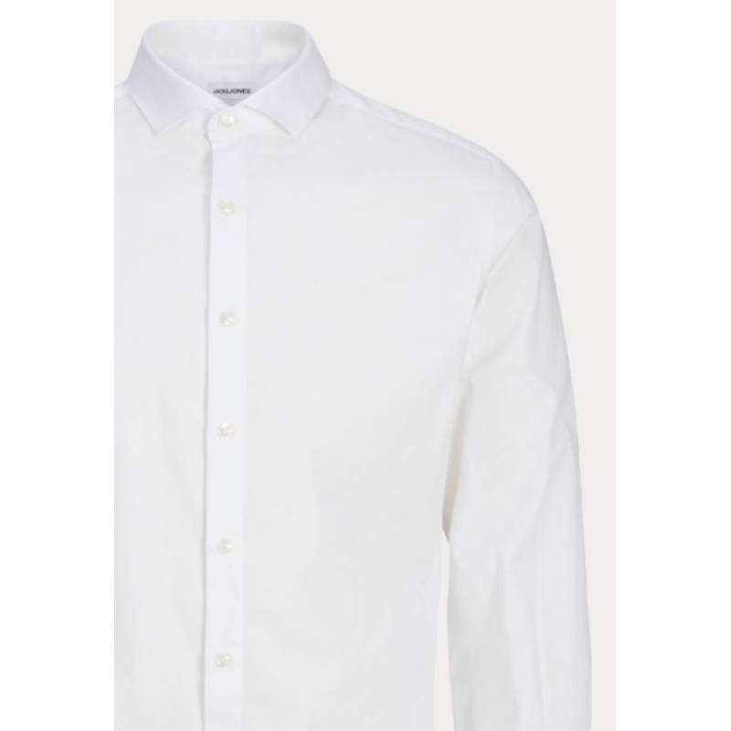 12269856 JPRBLAJAXON STRETCH SHIRT L/S NOOS
