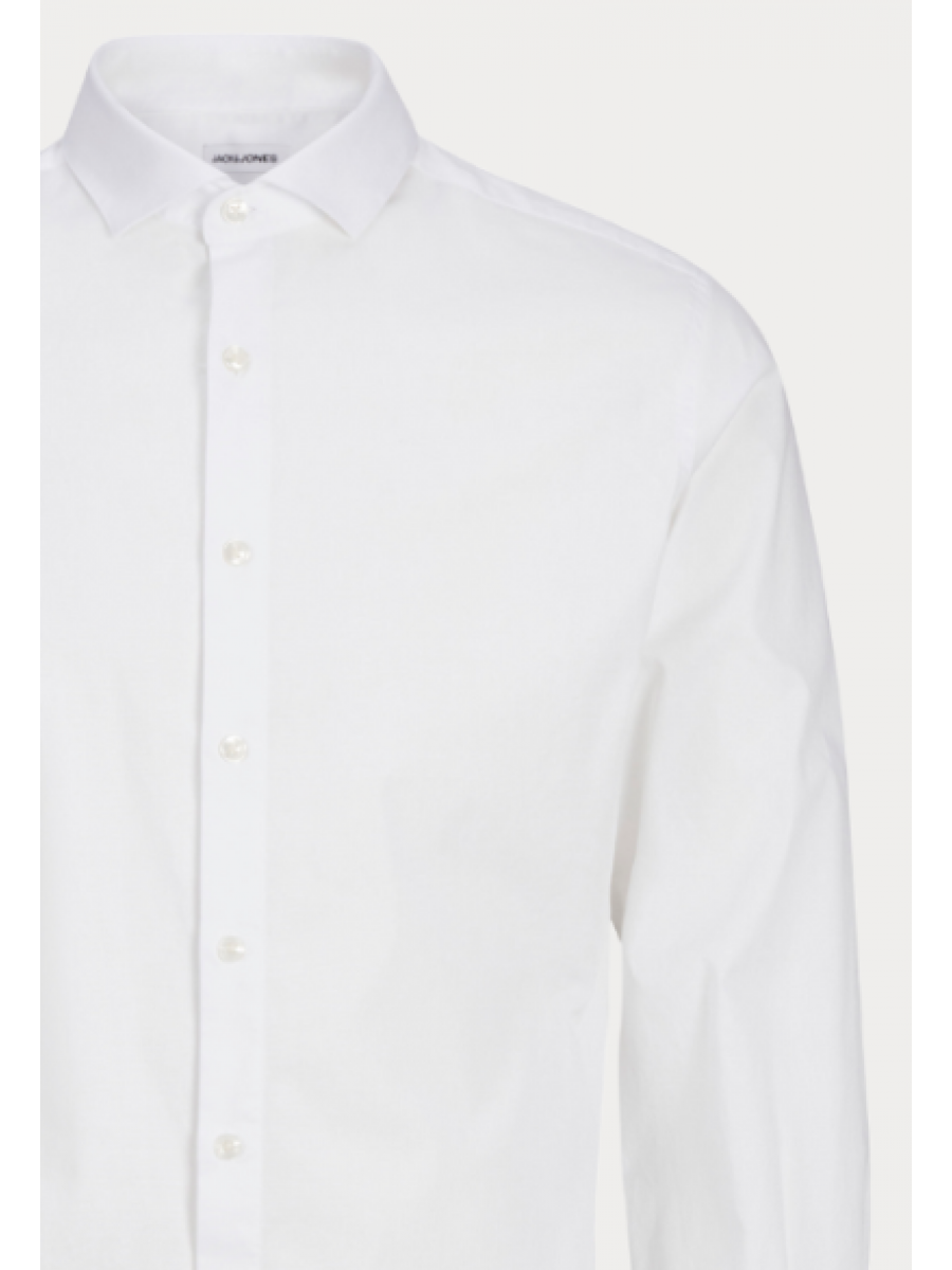 12269856 JPRBLAJAXON STRETCH SHIRT L/S NOOS