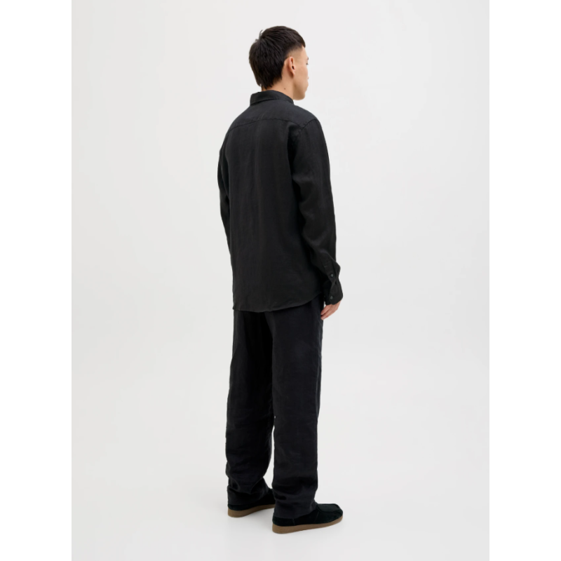 12273907 JPRBLALAWRENCE LINEN L/S SHIRT