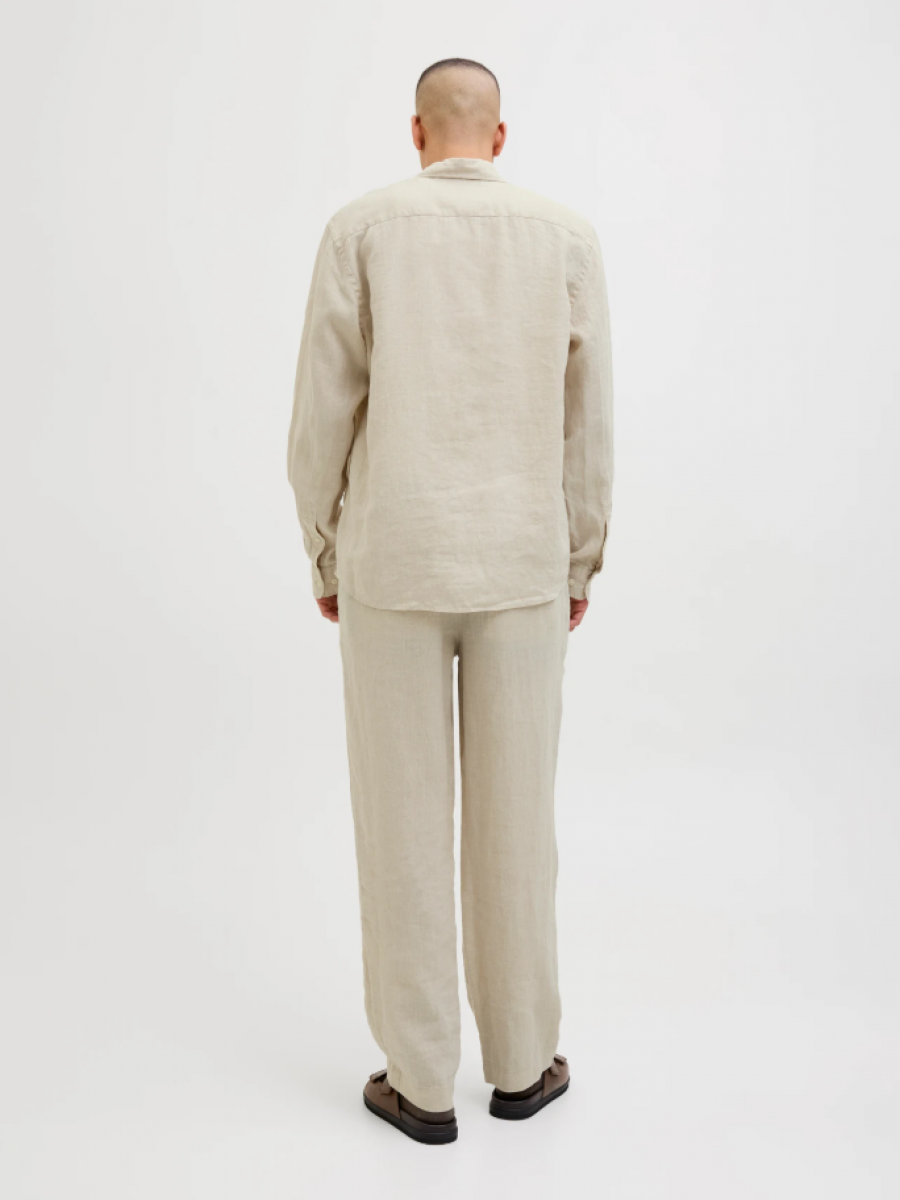 12273907 JPRBLALAWRENCE LINEN L/S SHIRT