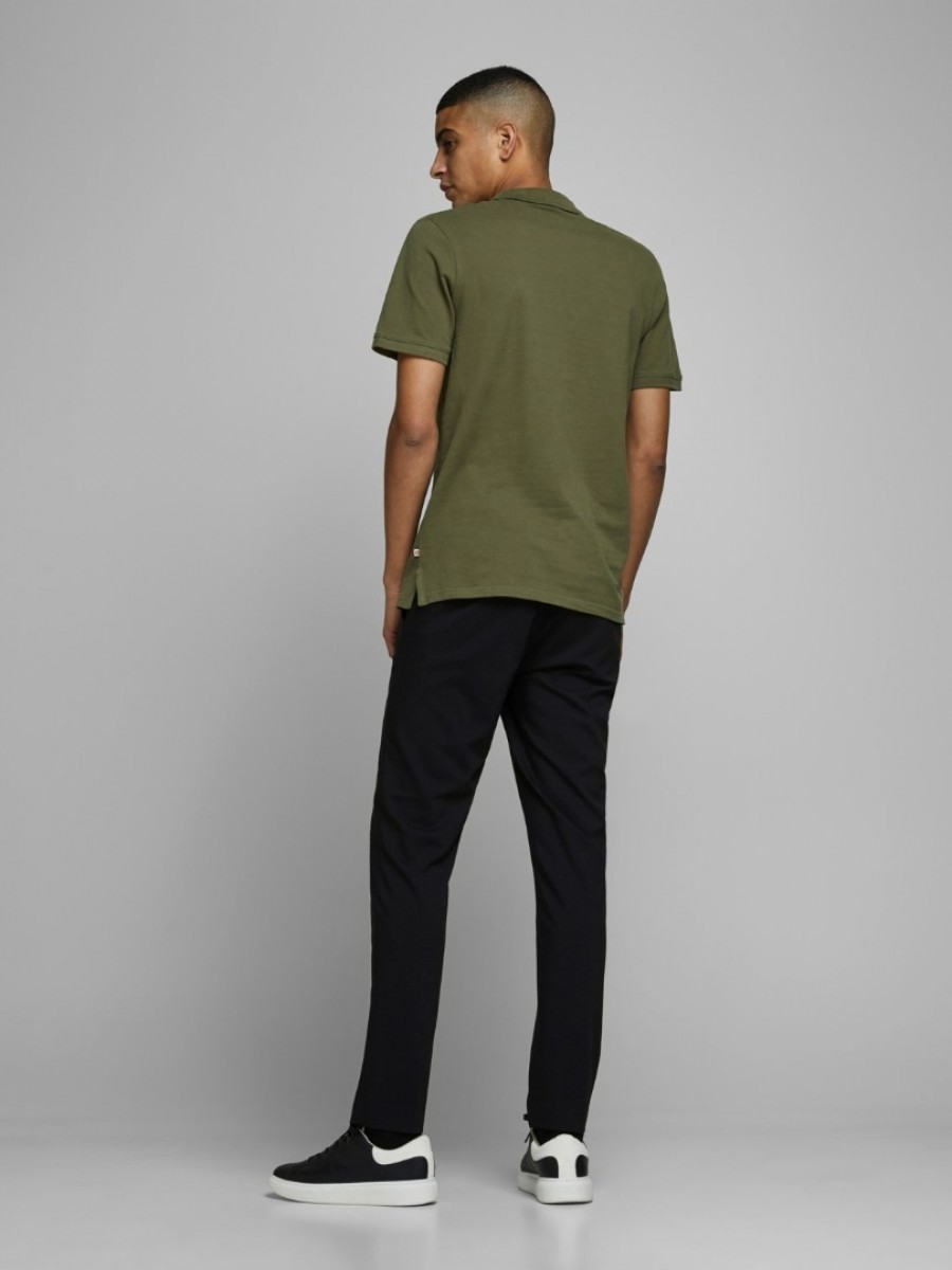 12136516 JJEBASIC POLO SS NOOS KHAKI