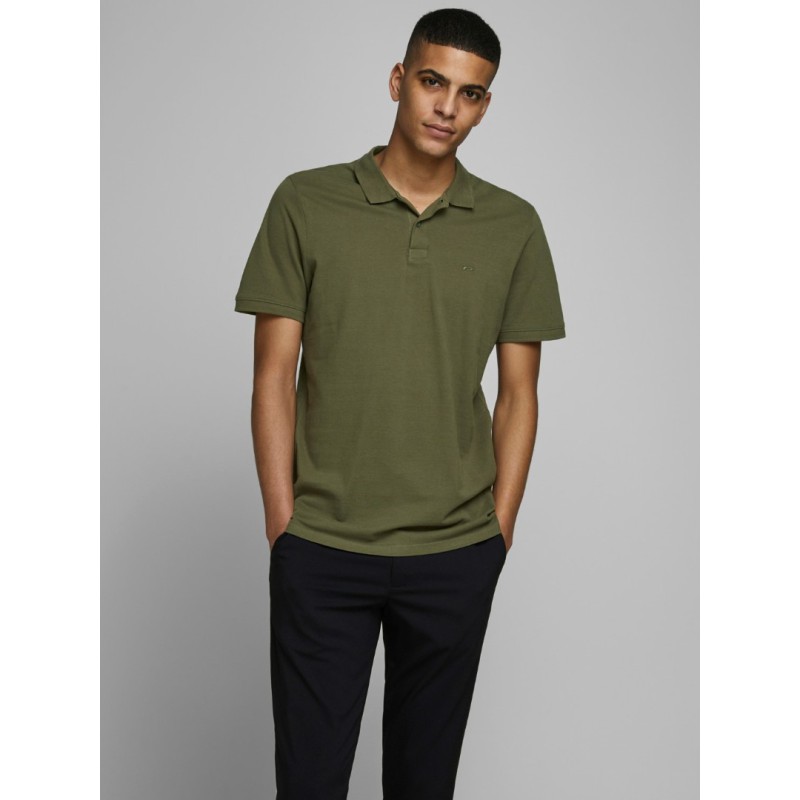 12136516 JJEBASIC POLO SS NOOS KHAKI