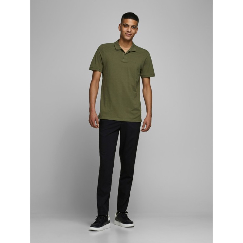 12136516 JJEBASIC POLO SS NOOS KHAKI