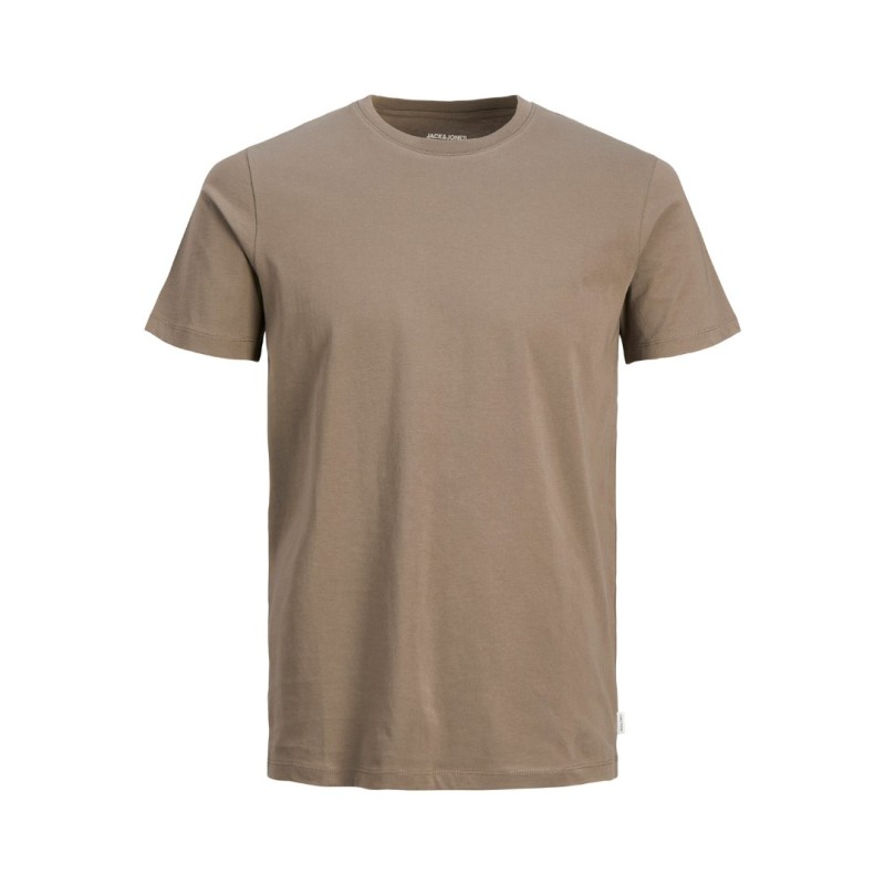 12164936 JJECURVED TEE SS 0 -NECK NOOS BROWN