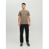 12164936 JJECURVED TEE SS 0 -NECK NOOS BROWN