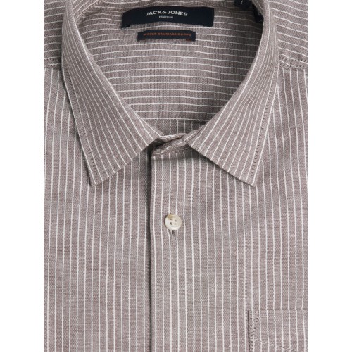 12227835 JPRBLUSUMMER LINEN STRIPE SHIRT L/S